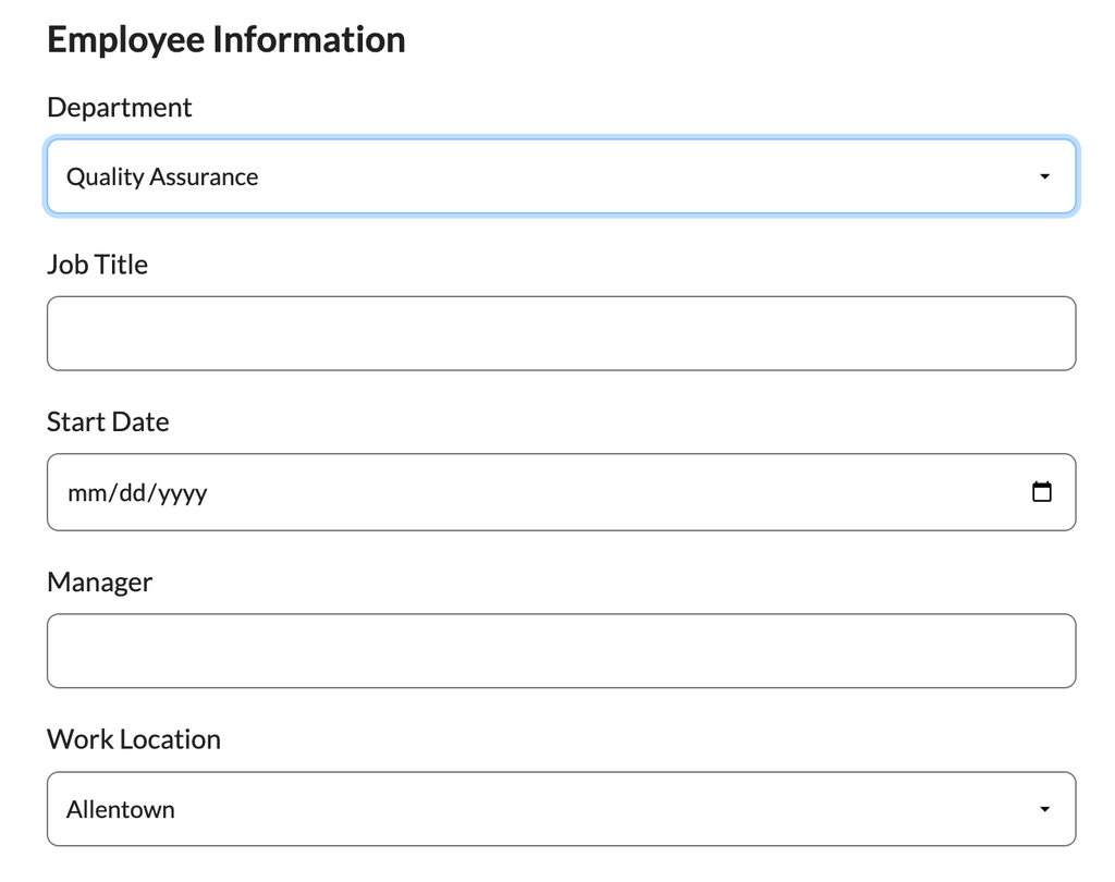 Custom User Fields for your employees